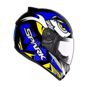 CAPACETE SPARK DRAGON 56 PRETO/AZUL