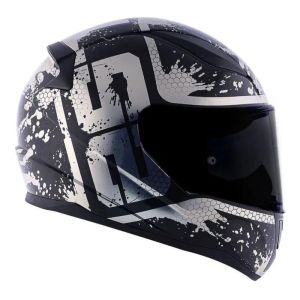 CAPACETE LS2 RAPID FF353 SPY BLACK/SILVER 58/M COD FAB: 168-124