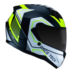 CAPACETE SECTOR EXILIO MATTE BLACK/YELLOW / 62/XL / RACETECH