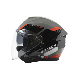 CAPACETE GP TECH OPEN OF669 RUNNER VERMELHO 58