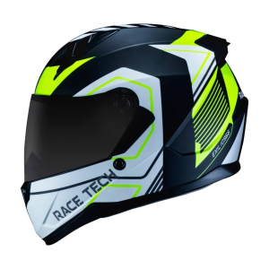 CAPACETE SECTOR EXILIO MATTE BLACK/YELLOW / 58/M / RACETECH