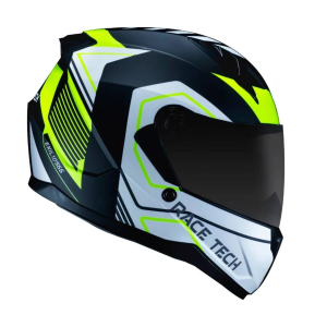 CAPACETE SECTOR EXILIO MATTE BLACK/YELLOW / 58/M / RACETECH