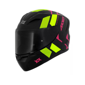 CAPACETE AXXIS SEGMENT APOLO SQUAME A3 / FLUOR YELLOW / TAMANHO 60