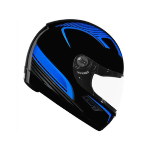 CAPACETE EBF NEW 7 POWER / TAMANHO 60 / PRETO/PRATA