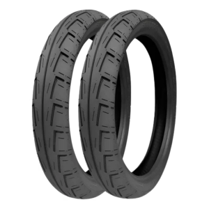 PAR PNEU 2.75-18 + PNEU 100/90-18 C/C PROTYRE BUD TURBO MAIS LARGO PARA TITAN