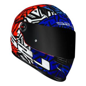 CAPACETE LS2 FF358 MEMPHIS ORANGE/BLUE 56/S