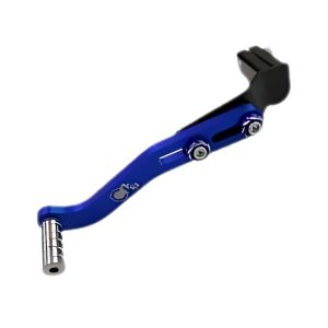 PEDAL CAMBIO ESPORTIVO COM REGULAGEM / BASE ENCAIXE LONGA / PRATA/AZUL / CX3