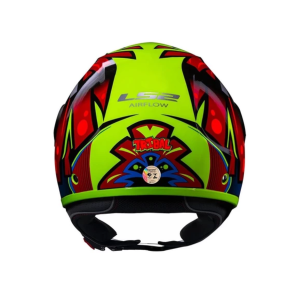 CAPACETE LS2 AIRFLOW OF562 TRIBAL ORANGE 60