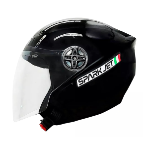 CAPACETE EBF SPARK JET SOLID / TAMANHO 56 / PRETO