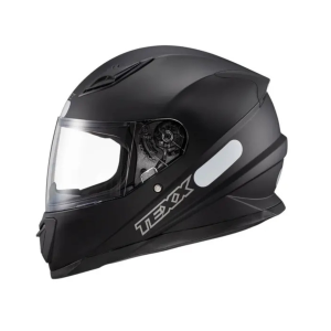 CAPACETE TEXX HAWK SOLIDO PRETO TAMANHO 58