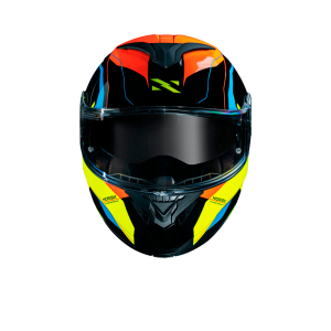 CAPACETE NORISK FORCE QUANTUM BLACK/HV/YELLOW 60/L