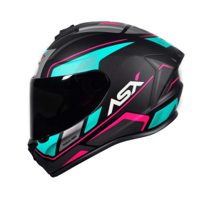 CAPACETE ASX DRAKEN WIND FOSCO PRETO/TIFFANY/PINK 56/S