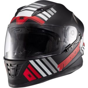 CAPACETE TEXX WING GRID PRETO/VERMELHO/BRANCO TAMANHO 62