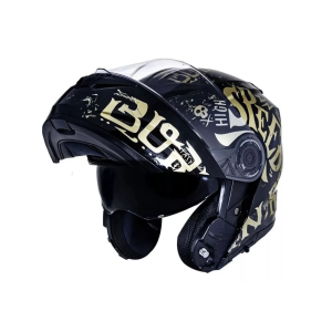 CAPACETE NORISK FORCE BORN TO RIDE GOLD 56/S