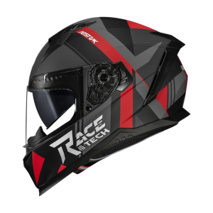 CAPACETE VOLT ABSTRAK MATTE BLACK/RED / 58/M / RACETECH