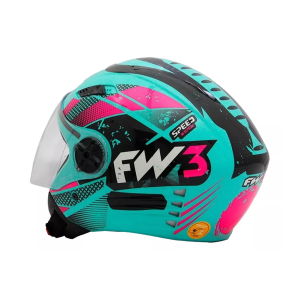 CAPACETE X OPEN SPEED AZUL CLARO 60 / FW3