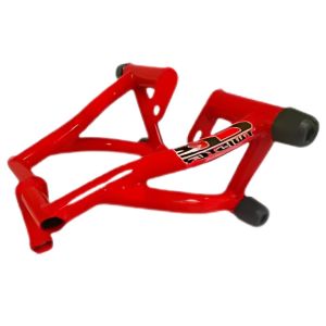 PROTETOR DE MOTOR CB TWISTER 250 VERMELHO AURORENSE