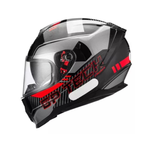 CAPACETE GP TECH ULTRA SV CRUISER PRETO/CINZA 58