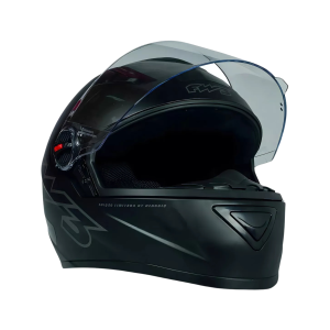 CAPACETE FW3 GTX CLASSIC COM OCULOS PRETO FOSCO 58