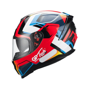 CAPACETE GP TECH ULTRA FUSION V2 SV PRETO-AZUL 56