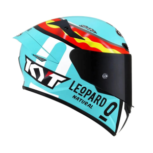 CAPACETE KYT TT COURSE JAUME MASIA LEOPARD REPLICA 58