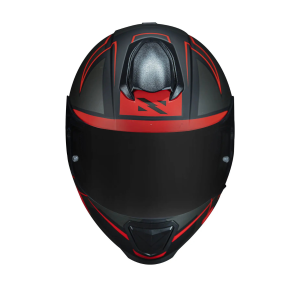 CAPACETE NORISK RAZOR AXIAL MATTE BLK/RED 56/S