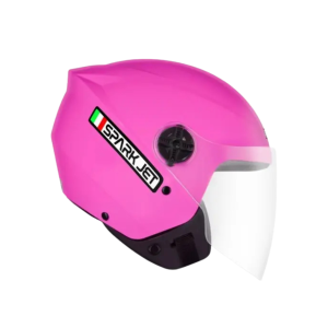 CAPACETE EBF SPARK JET SOLID / TAMANHO 58 / ROSA