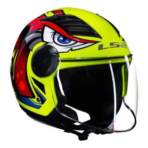 CAPACETE LS2 AIRFLOW OF562 TRIBAL ORANGE 60