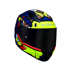 CAPACETE LS2 RAPID FF353 KHAN YELLOW/BLUE 56/S