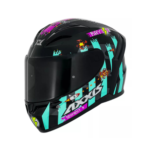 CAPACETE AXXIS SEGMENT APOLO RAY B7 / BLUE / TAMANHO 58