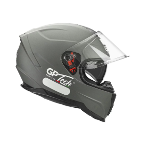 CAPACETE GP TECH ULTRA SV MONOCOLOR TITANIUM FOSCO CINZA 60