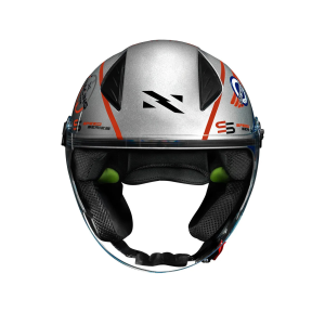 CAPACETE NORISK NEO GALAXY SILVER/BLUE 58/M