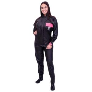 CAPA CHUVA STARCAPAS PVC FEMININA G (BOLSO INTERNO E EXTERNO)  - 7023