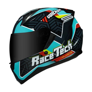 CAPACETE SECTOR VOLTKON BLACK/GREEN / 60/L / RACETECH