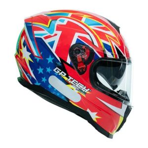 CAPACETE GP TECH ULTRA WARRIOR SV VERMELHO 60