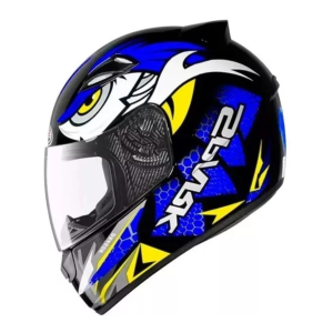 CAPACETE SPARK DRAGON 56 PRETO/AZUL