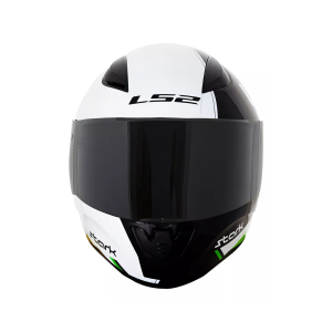 CAPACETE LS2 RAPID FF353 STARK BLK/WHT/GREEN 56/S