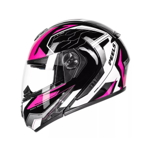 CAPACETE U-RB2 OCEAN PRETO / MAGENTA / 56 / PEELS