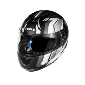 CAPACETE U-RB2 HOLD PRETO / PRATA / 62 / PEELS