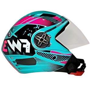 CAPACETE X OPEN SPEED AZUL CLARO 60 / FW3