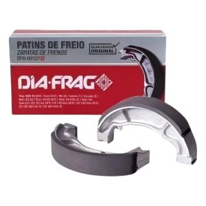 PATIM DE FREIO DIANTEIRO / TRASEIRO YAMAHA FACTOR 125/150 / FAZER 150/250 MEDIDA 0,25 / DIAFRAG