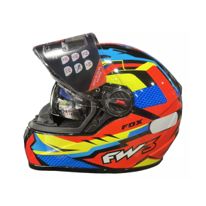 CAPACETE FW3 GTN FOX LARANJA 56