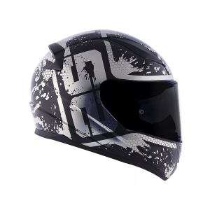 CAPACETE LS2 RAPID FF353 SPY BLACK/SILVER 58/M COD FAB: 168-124