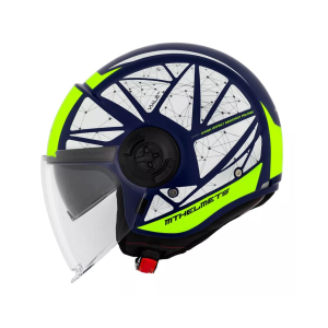 CAPACETE MT HELMETS VIALE SV S DAVEN E3 BRILHO FLUOR 60