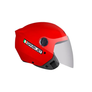 CAPACETE EBF SPARK JET SOLID / TAMANHO 60 / VERMELHO