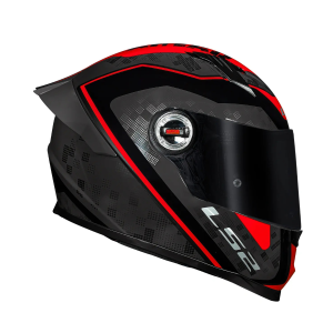 CAPACETE LS2 FF358 S STRIKER TIT/RED / 58/M