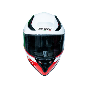 CAPACETE GP TECH ULTRA START SV BRANCO-VERMELHO-AZUL 