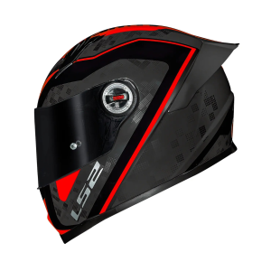 CAPACETE LS2 FF358 S STRIKER TIT/RED / 58/M