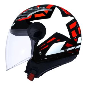 CAPACETE LS2 AIRFLOW OF562 STARWAR WHT/RED 60