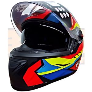 CAPACETE FW3 GTX FOX COM OCULOS LARANJA 56